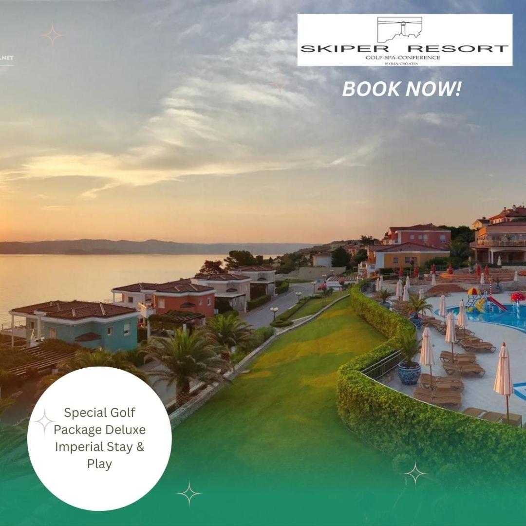 Skiper Apartments & Golf Resort Savudrija Eksteriør billede